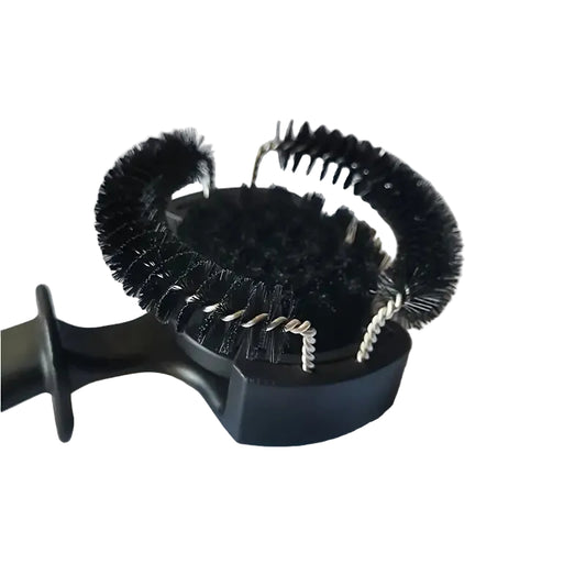 Espresso Group Head Cleaning Brush — Long Handle (51mm & 58mm)