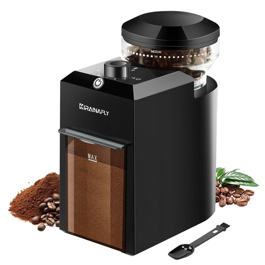 Electric Burr Coffee Grinder with 28 Precise Grind Settings