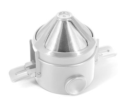 Reusable Folding Coffee Filter — Double-Layer 304 Stainless Steel