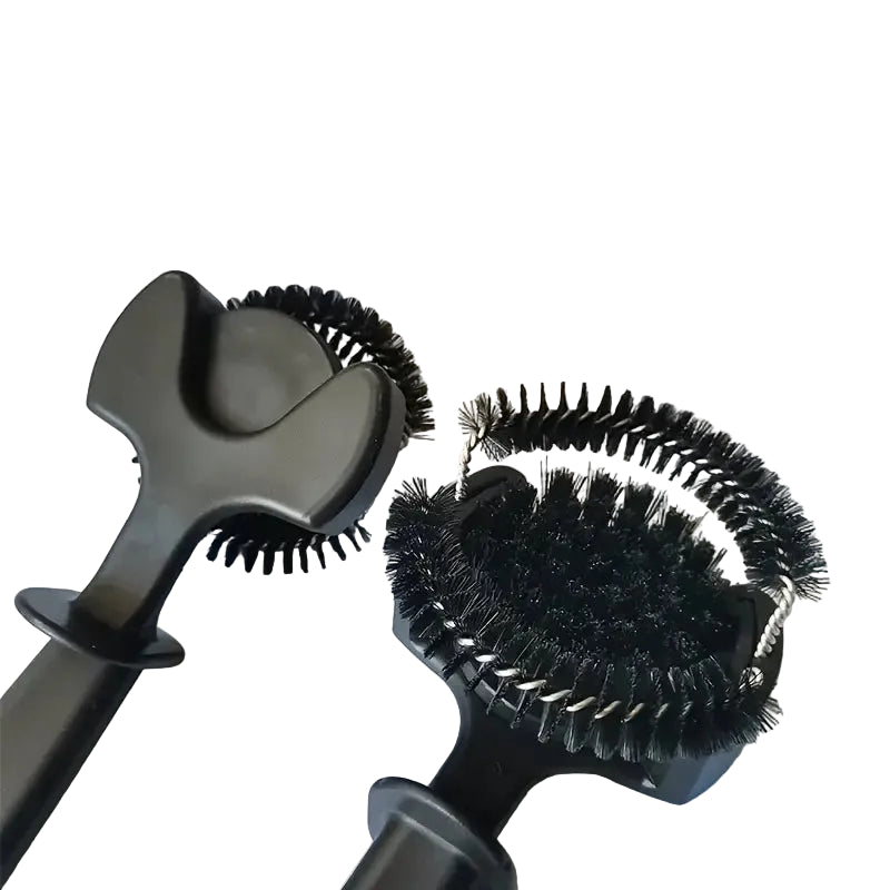 Espresso Group Head Cleaning Brush — Long Handle (51mm & 58mm)