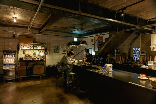 JungJiyoung Coffee Roasters — a basement roaster, an old fortress, and my favorite day in Korea