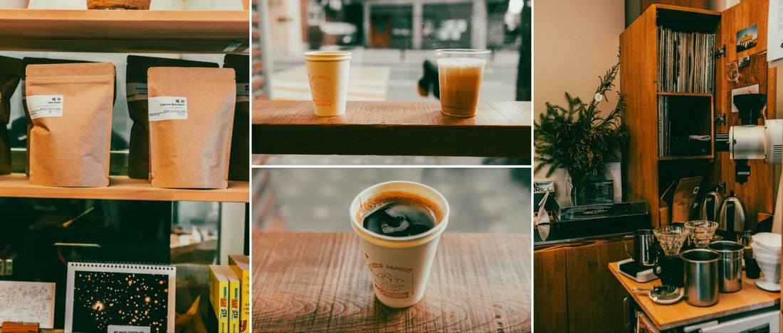 Mesh Coffee in Seongsu-dong, Seoul — bean bags, drinks, and the brew bar
