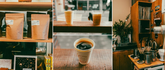 Mesh Coffee in Seongsu-dong, Seoul — bean bags, drinks, and the brew bar