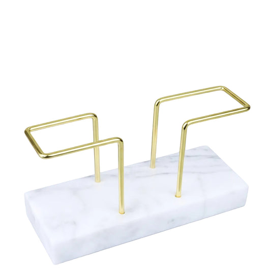 Marble & Brass Coffee Filter Holder (Fits #1/#2/#4/V60)