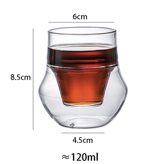 Double-layer Glass Espresso Cup