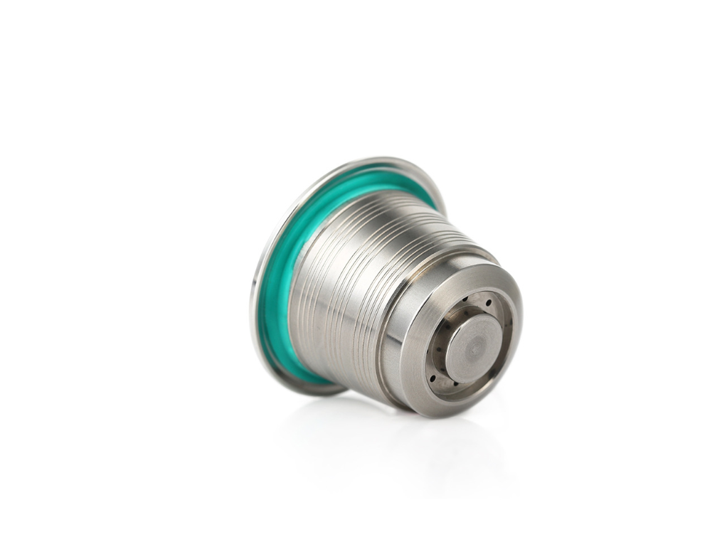 Reusable Nespresso OriginalLine Capsule & Matching Tamper — 304 Stainless Steel