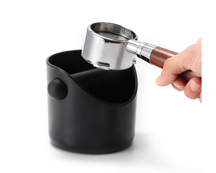 Mini Espresso Knock Box — Countertop Grounds Bin
