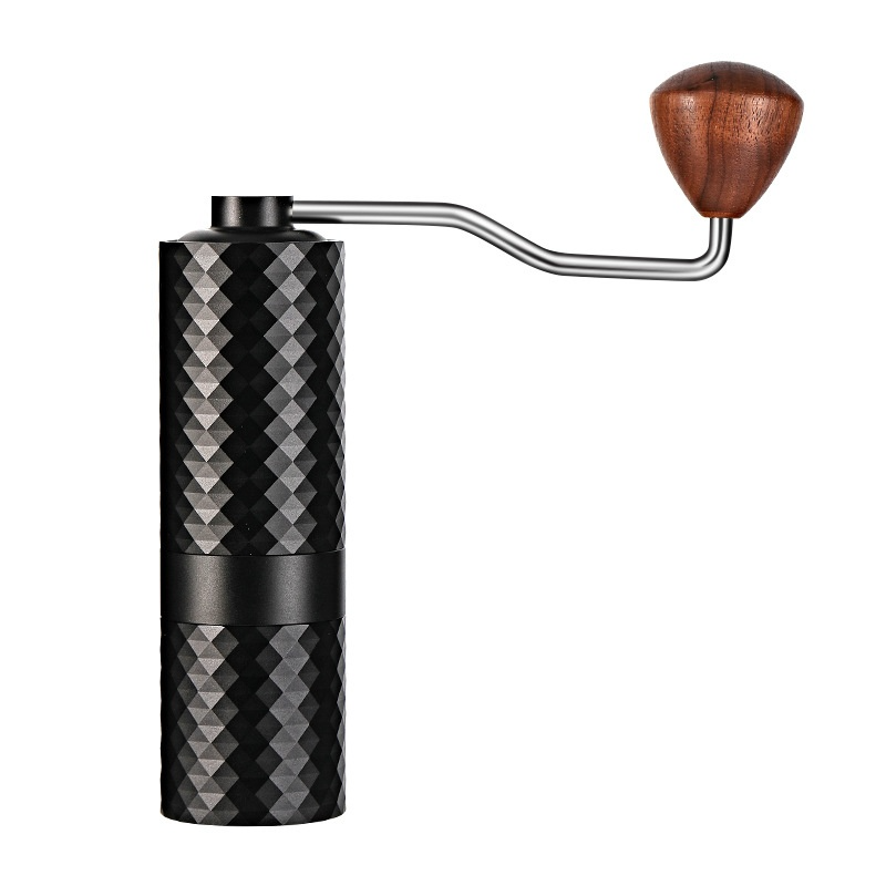 Diamond Cut Finish Manual Coffee Grinder