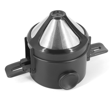 Reusable Folding Coffee Filter — Double-Layer 304 Stainless Steel