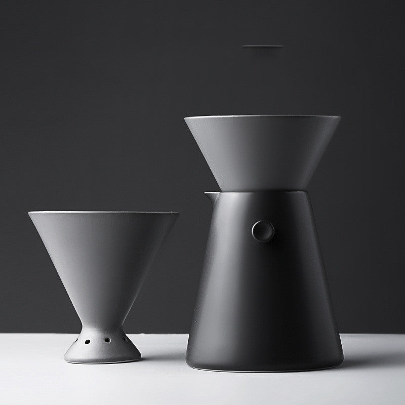 Handmade Ceramic Pour-Over Set