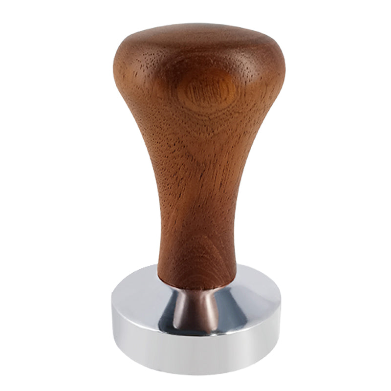 Rosewood Flat Tamp Espresso Press in 51mm, 53mm, and 58mm