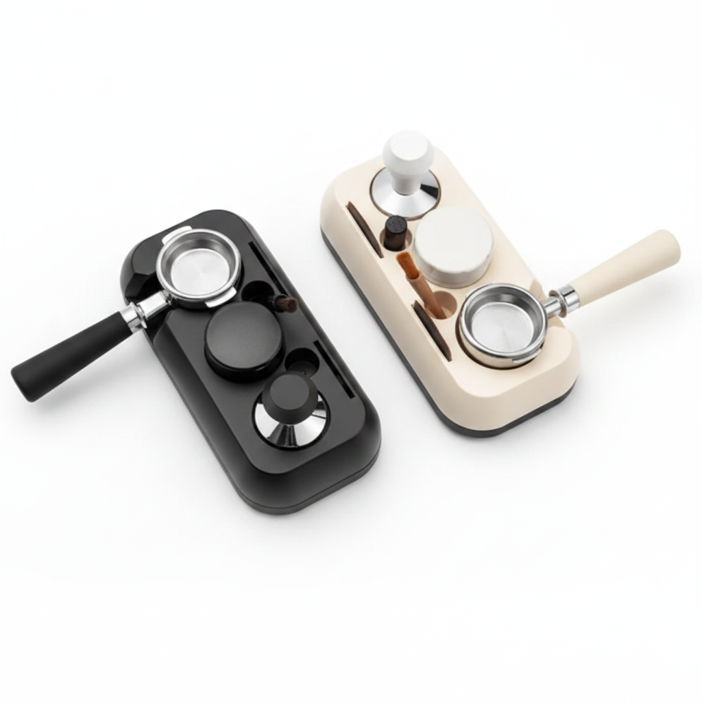 Espresso Tamping Station — Portafilter & Tool Holder