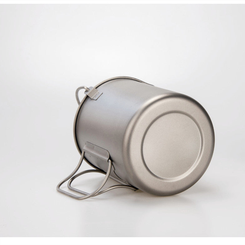 Titanium French press, alternate view 6