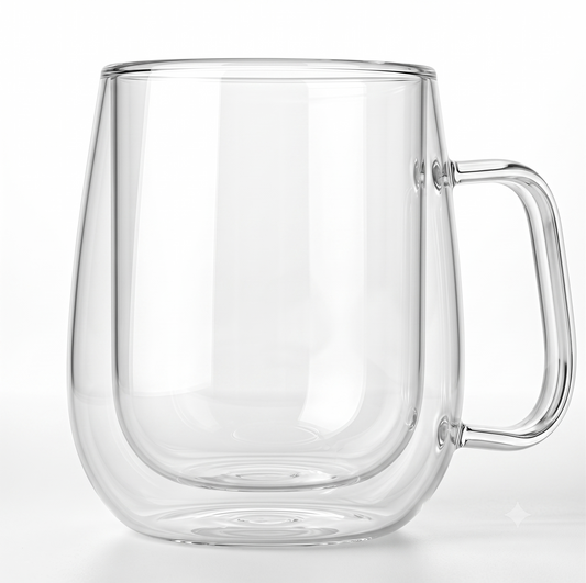 Double-Walled Borosilicate Glass Mug