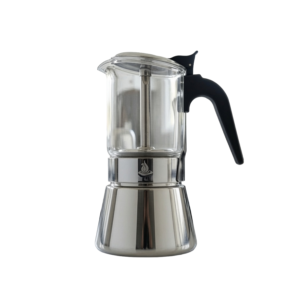 The Glass-Top Moka Pot — Induction Ready